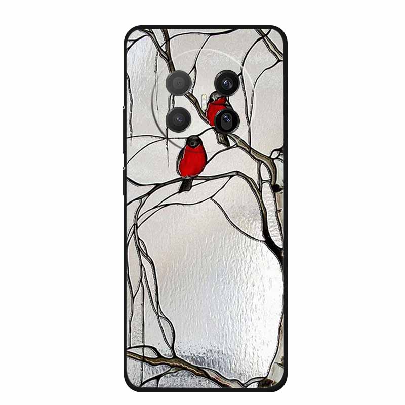 3D Emboss Case For Huawei Mate 70 Air 5G Phone Case Coque Flowers Silicone Soft Back Cover For Huawei Mate 70 Air 2025 Case Capa