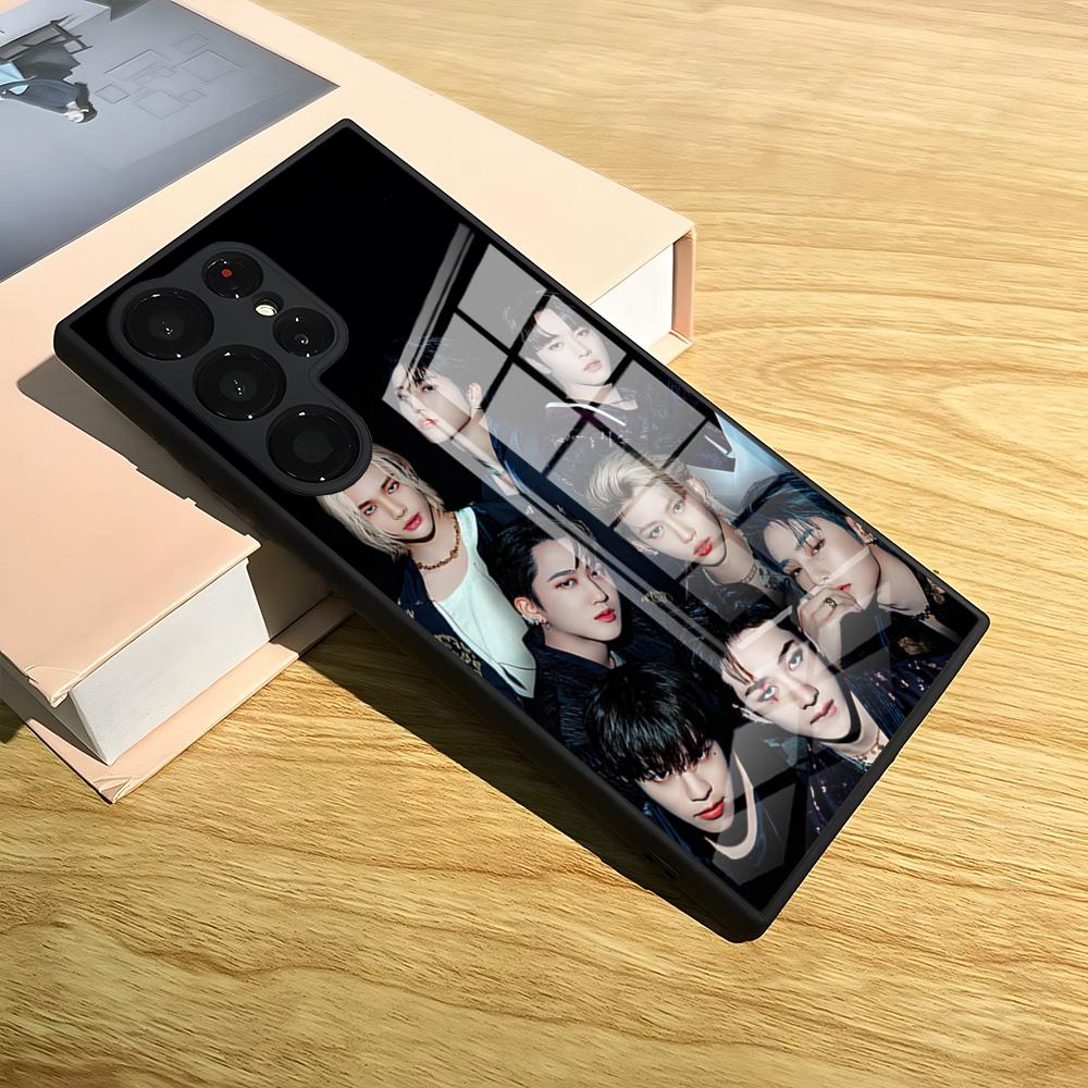 S-Strays K-POP Kpop Kid Phone Case For Samsung S24 Ultra S25 S23 S22 S20 Fe S21 Plus A54 A24 A53 A16 A13 Glass Cover