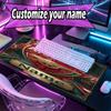 Custom Name Personalized Arsenal F.C Pattern Mousepad, Laptop PC Desk Mat, Decorative Desk Mat for Home Keyboard Pad Gift