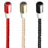 3A magnetisches USB-Kabel, schnelles Aufladen, Typ-C-Micro-USB-Rundkabel für Mobiltelefone