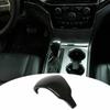 Gear Shift Knob Cover Shifter Cap Frame for Jeep Grand Cherokee 2017-20 Interior
