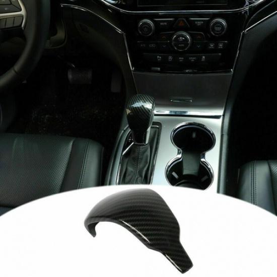 Gear Shift Knob Cover Shifter Cap Frame for Jeep Grand Cherokee 2017-20 Interior