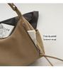 2024 Retro Large-Capacity Women's Contrast Color Shoulder Bag - Autumn/Winter Commuter Pillow Messenger
