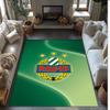 Rapid Wien FC Soccer Football Pattern Soft Area Rug Non Slip Indoor Floor Carpet Sports Decor Mat for Bedroom