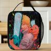 C-Chainsaws Man Insulated Lunch Bag Thermal Bag Reusable,Meal Container Denji Pochita Large Tote Lunch Box Food Storage Bag