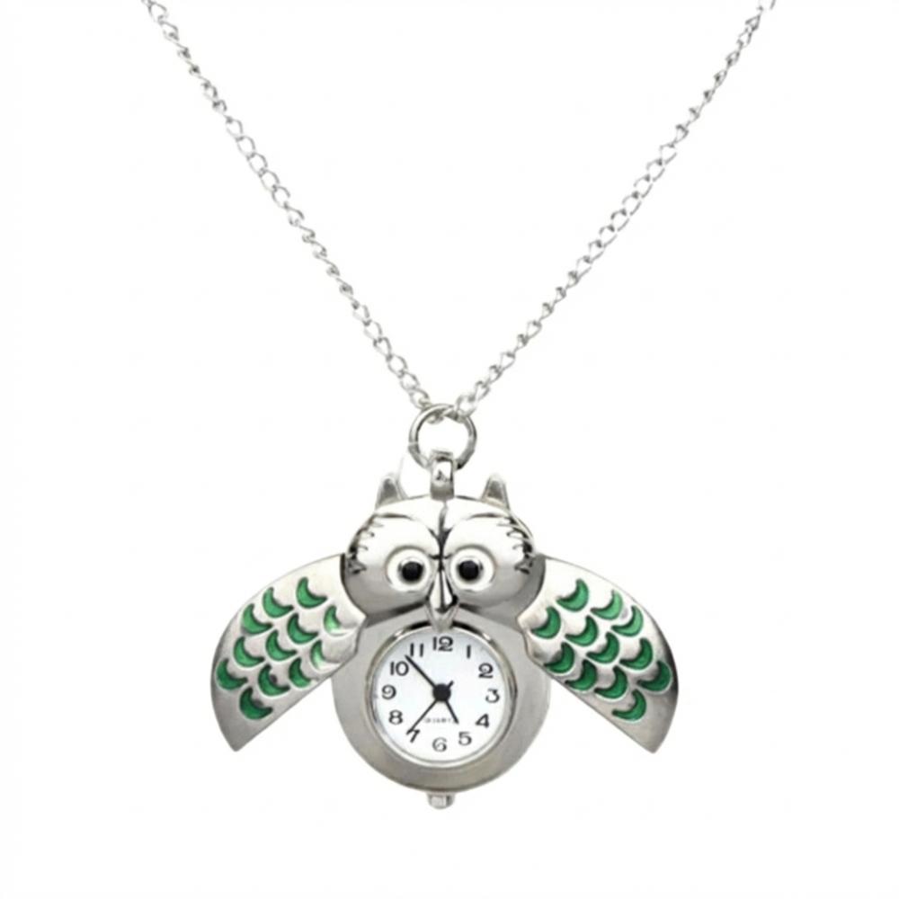 Klassische Taschenuhr Schlüsselanhänger Klapp-Stil Halskettenuhr Neue Hängeuhr Für Unisex Erwachsene Kinder