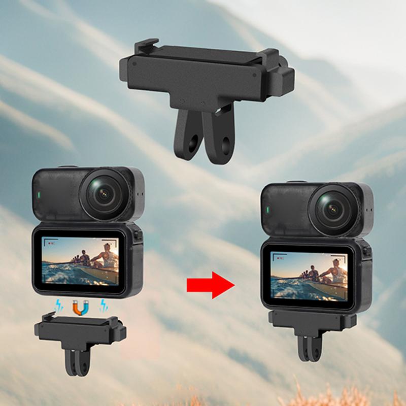 Suitable For Dji Osmo Nano Magnetic Installation Adapter Camera Stand Base Foldable Installation Fixed Stand Quick Release