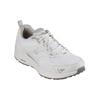 Skechers Go Run Consistent Fashionable Minimalist Comfortable Lightweight Low-Top Casual Running Shoes Men Sneaker White Gray 220034-WGY