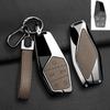 Zinc Alloy Car Key Case Fob For Mg One    Remote Protection Cover Shell Keychain Ring Holder In