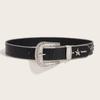 Sexy Waist Belt Jeans Belt PU Studded Diamante Belt Casual Ceinture Punk Modern Belt Street Dance Crystal Belt