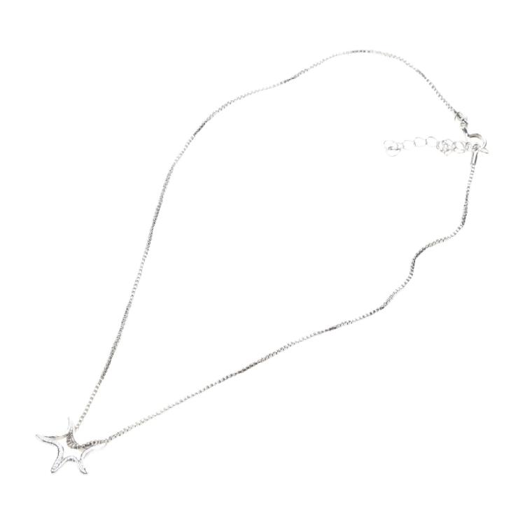 Personality Star Necklace Y2k Irregular Pentagrams Pendant Clavicle Chain Unique