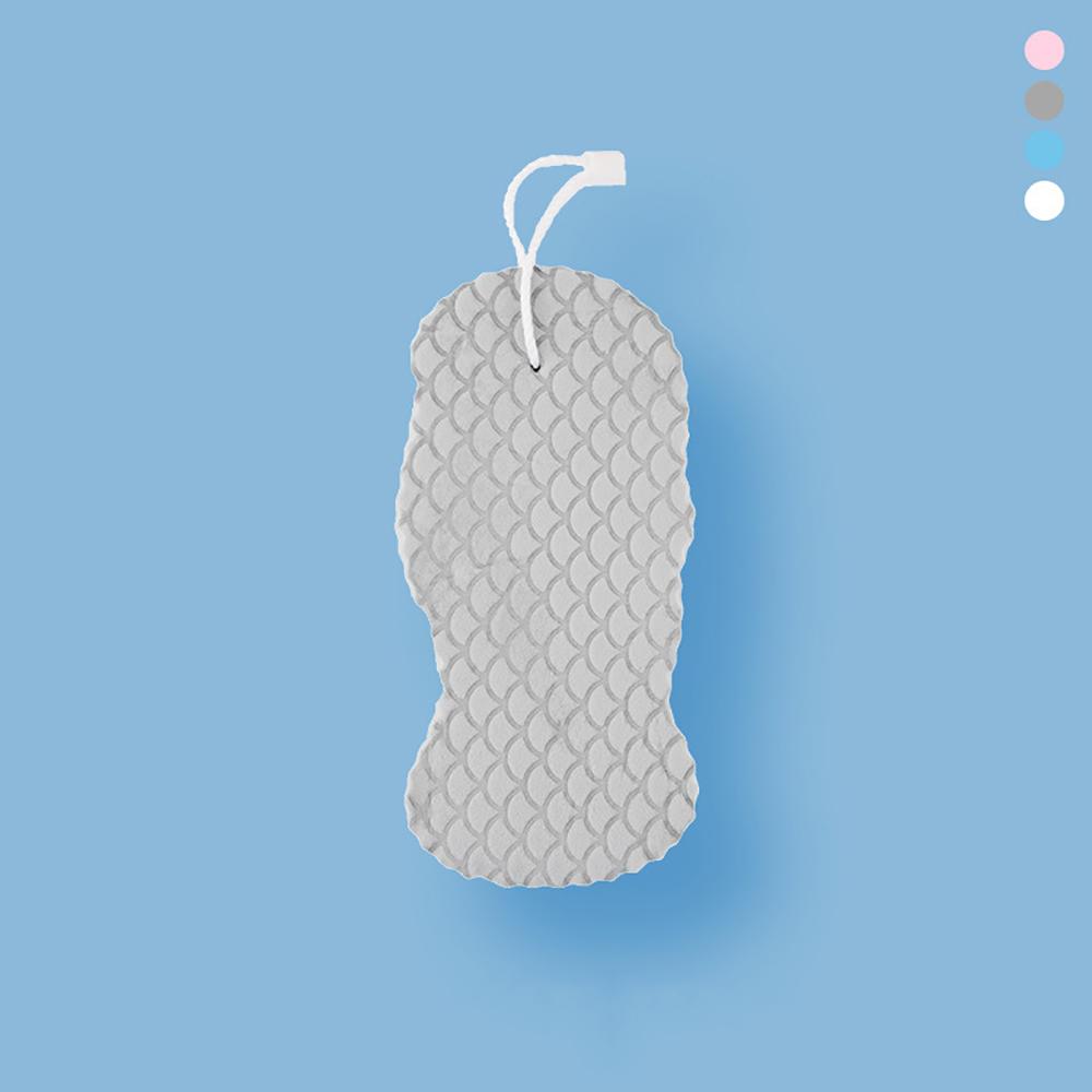 

Мягкая губка для тела, скраб для ванны, отшелушивающий скраб, губка для душа, щетка для чистки кожи тела, средство для удаления омертвевшей кожи, отшелушивающее средство для ванны Artifac серый