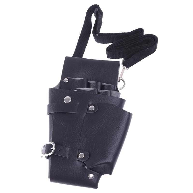 1ks Kadeřnický kufřík na nářadí Taška na nůžky Holstr na holiče Pouzdro Držák Nýtovaná peněženka