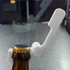 Flaschenöffner mit Hebeldesign Tragbarer Bierdeckelentferner für Glasflaschen Leichtes Wesentliches Küchenwerkzeug für Outdoor-Camping-Party