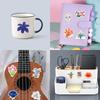 50 Flowers, Leaves, Maple Leaves, Graffiti Stickers, Notebook, Guitar Suitcase, Waterproof Stickers