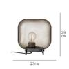 Nordic Modern Glass Table Lamp - Creative, Stylish Lighting for Living Room, Bedroom, Hotel, or Model Room
