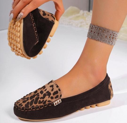 Fashion Mocassins De Dehors Pour Femme, Chaussures Simples Décontractées, À La Mode, Souples Et Plates, Printemps Et Automne