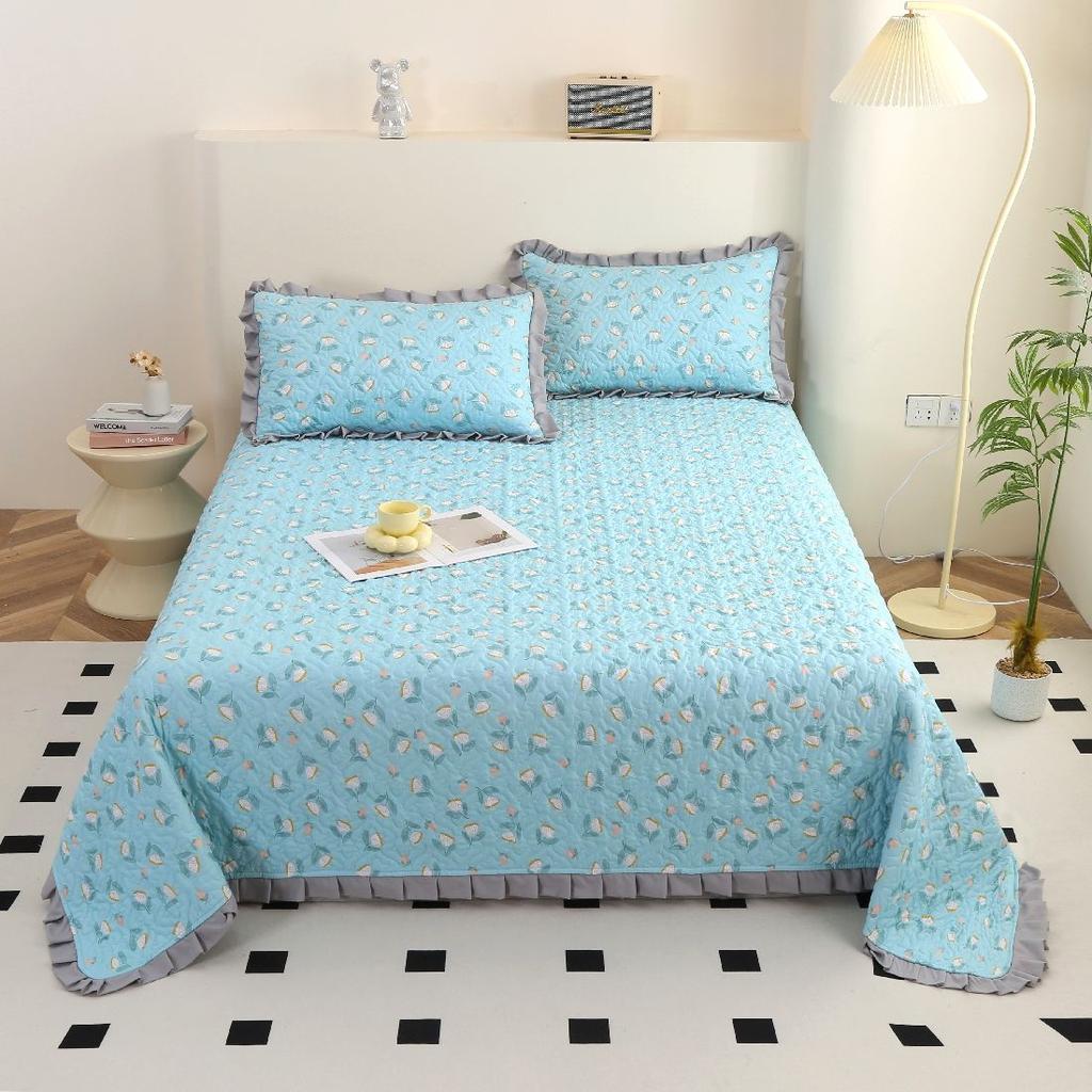 Linens Mattress Covers Bed Sheet Set Cool Breathable Bedspread Summer Large Washed Cotton Bedding Mat Sheets Contemporary