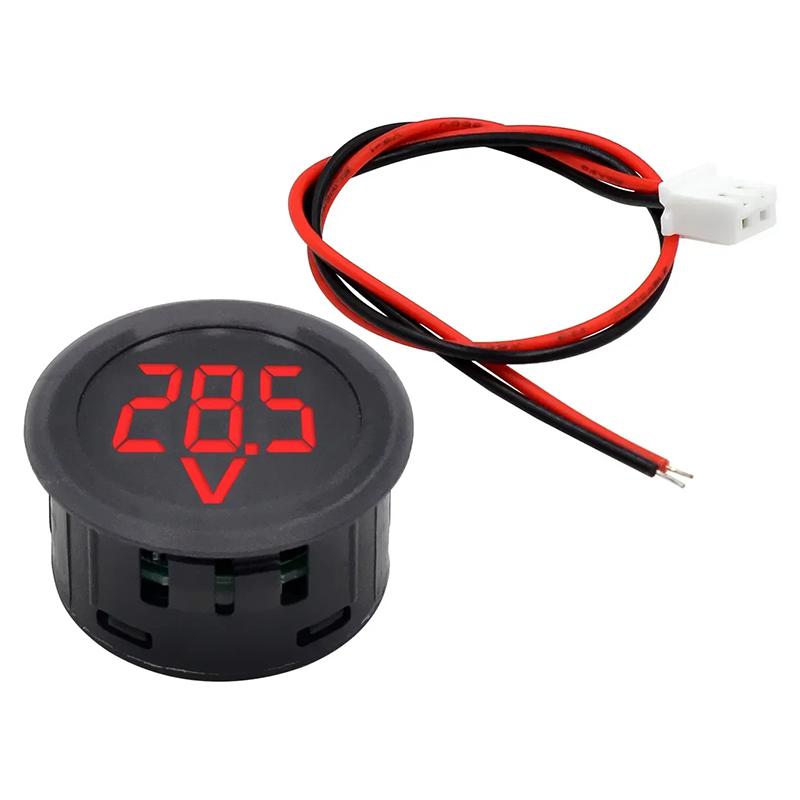 Waterproof Voltmeter Dc 4-100V Led Digital Display Dc Digital Car Voltage Current Meter Volt Detector Tester Monitor Pane