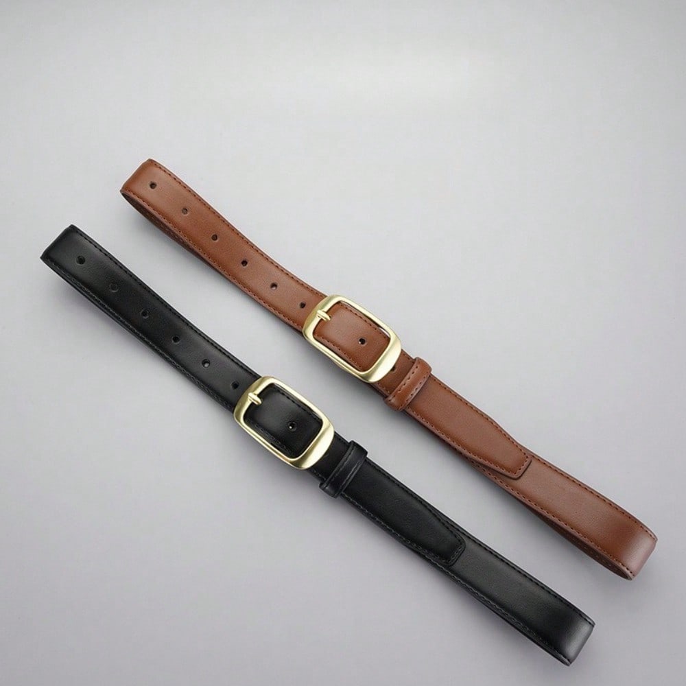 Belt Vacation Wind Pin Buckle Belt Jeans Belt Belt Simple Casual Belt