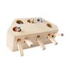 Wood Cat Hamster Toy Scratching Board Box Play Pet Interactive 31x22x10cm