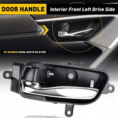 For 13-18 Pathfinder Altima NISSAN Ide Door Black Handle Chrome Driver Side V