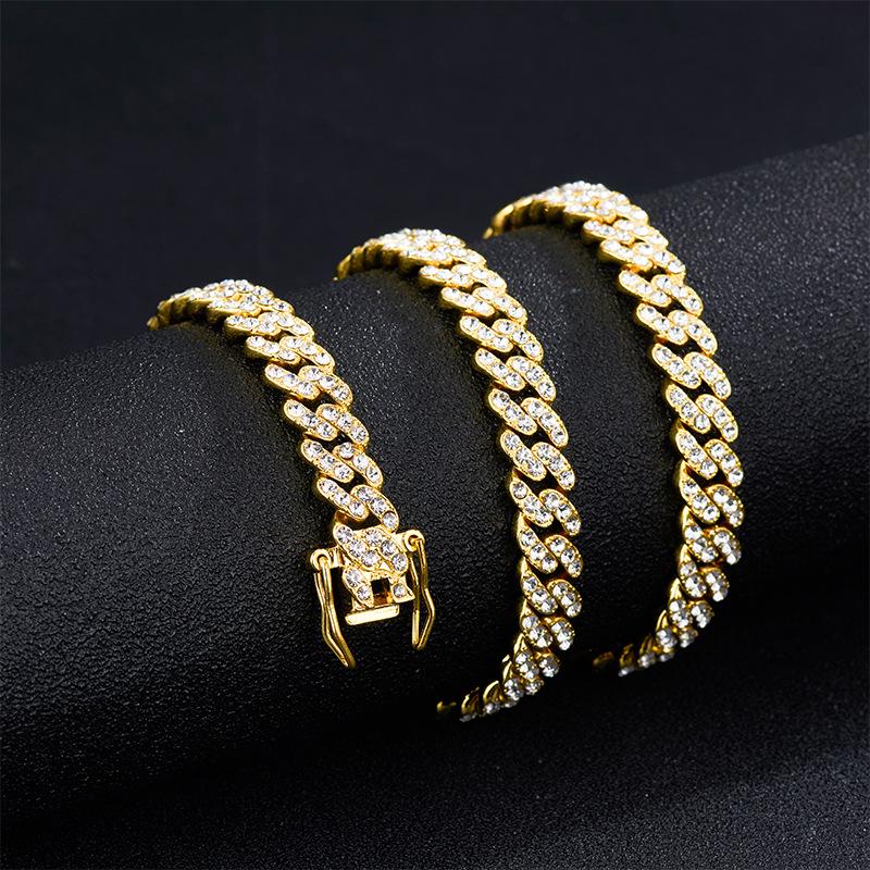 Unisex Trendy Cuban Chain Necklace - Hip Hop Collarbone Style
