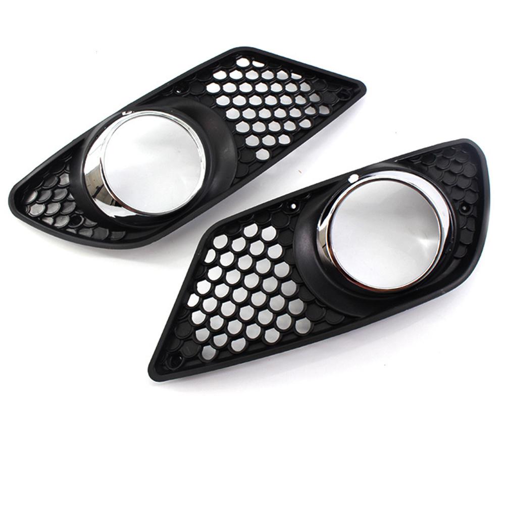 2Pcs Fog Light Grille Covers For Mercedes-Benz C300 C350 2008-2011 A2048850253