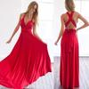 Sexy Frauen Multiway Wrap Cabrio Boho Maxi Club Rotes Kleid Bandage Langes Kleid Party Brautjungfern Unendlichkeit Robe Longue Femme