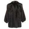 SAGA MINK Bell Vision Fur coat 9 Dark brown Women Used
