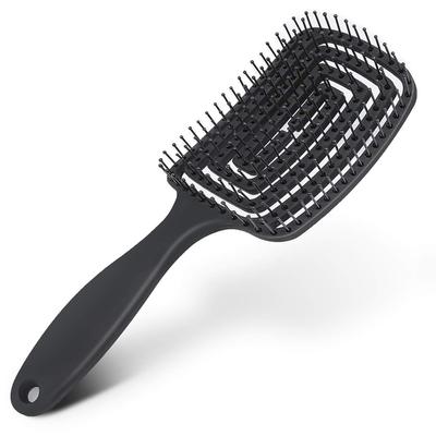 Többfunkciós hajszárító kefe masszázsfésű üreges fésű antisztatikus fejbőr masszázsfésű