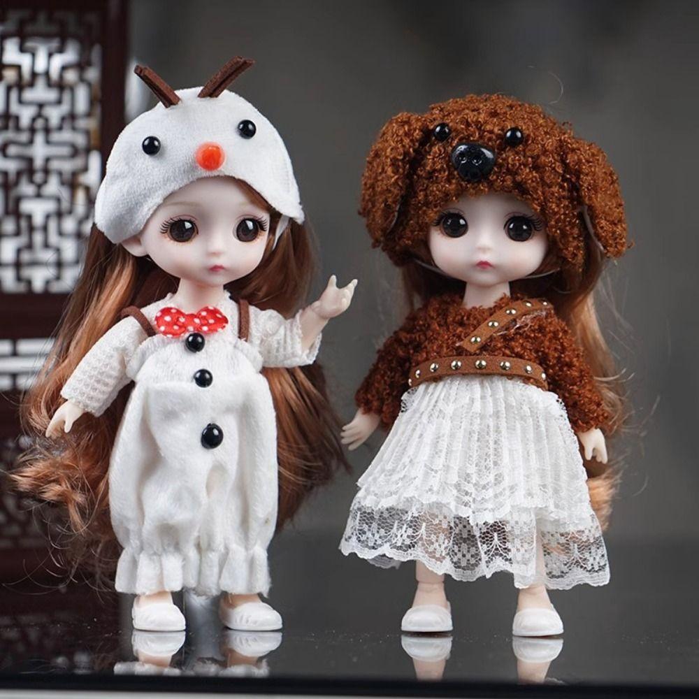 

13 суставов, большие глаза, мини-кукла, игрушки, подвижные суставы, платье принцессы, кукла, подарки для девочек