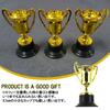 NOELAMOUR Mini Trophies, Set of 10, for Golf, Soccer, Baseball, and Sports, Tournaments, Awards, and Rewards