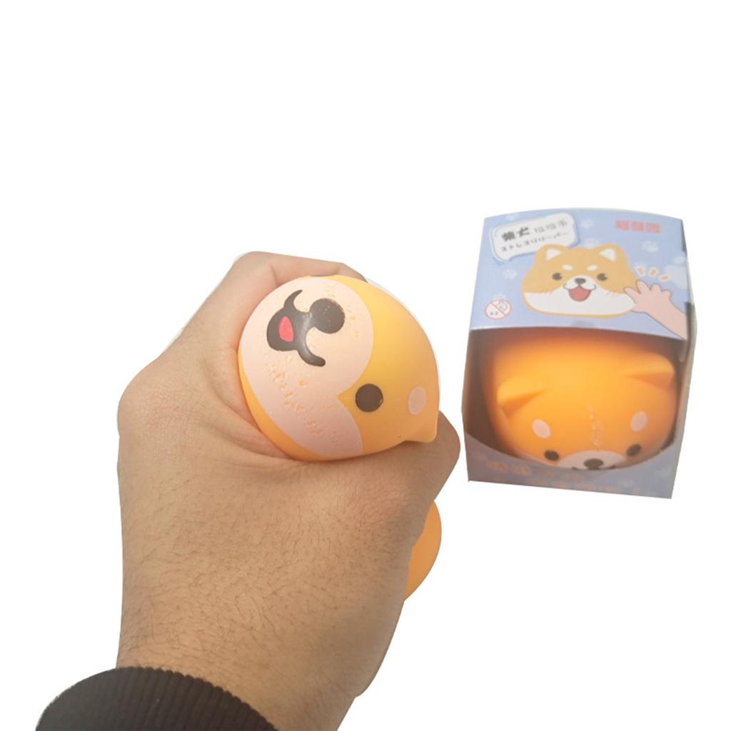 Pinch To Vent Creative Decompression Toy Super Cute Shiba Inu Pinch A Happy Puppy DecompressionToys 20ml