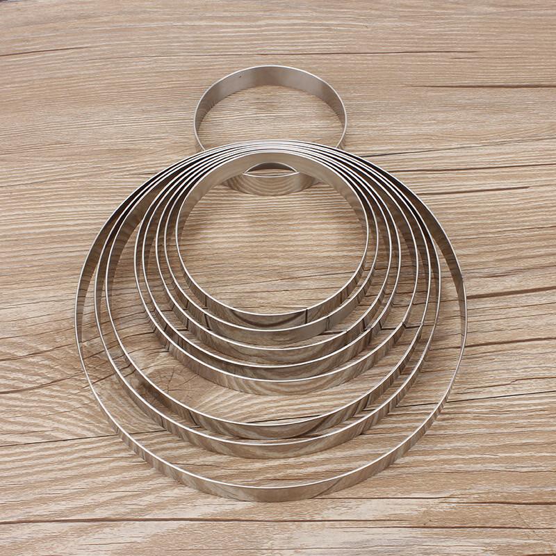 Stainless Steel Round Pancake & Cake Ring Mold