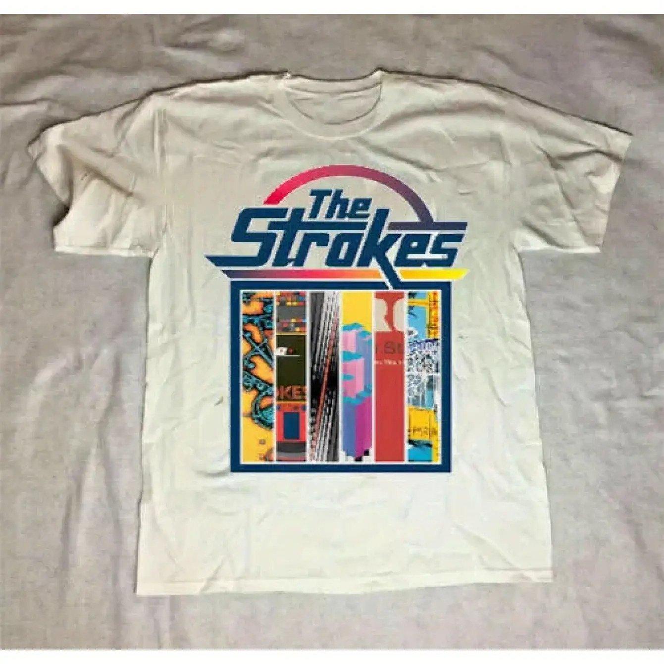 

Unisexs Stowe Band Retro 90s Rock Tour TShirt Cover Design TShirt Featuring The This Is It and Fire Room Pattern Design 4XL
