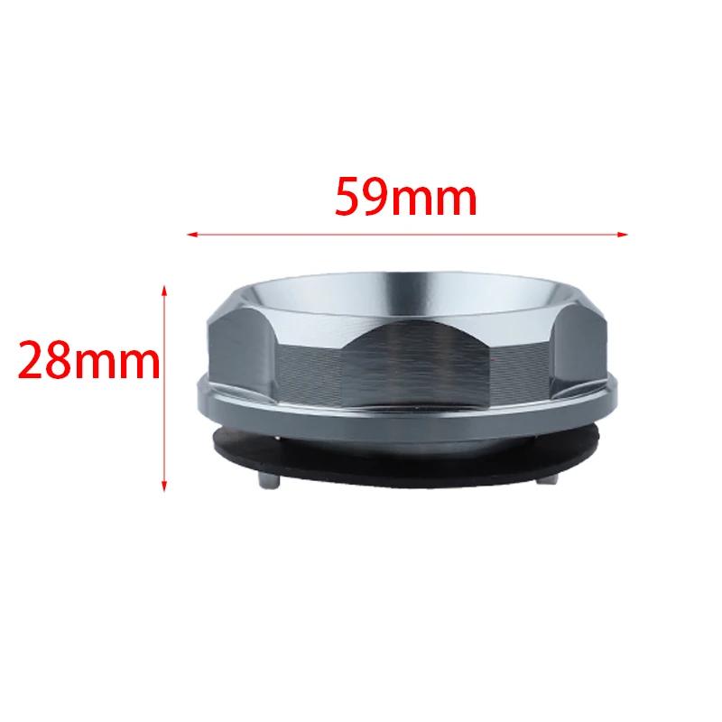 For MITSUBISHI Car Accessories JDM Aluminum Alloy Car Oil Fuel Tank Cover Ralliart Style Racing Engine Filler Machine Oil Cap