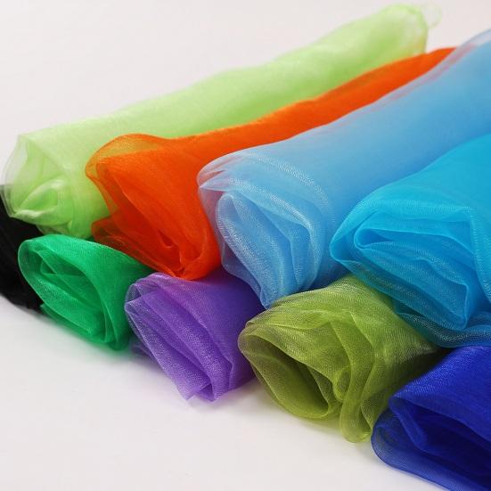 60cm Silky Scarf Washable Reusable Bright Color Portable Foldable Faux Silk Scarf Bags Wallets DIY Accessories