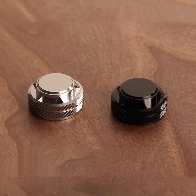 VISPREA Mechanical Brake Knob for Daiwa 19 Tatula Salamandra 100 Baitcasting Reel Modification Part YU334C Tatula 100/150/200/300/400, (Black,