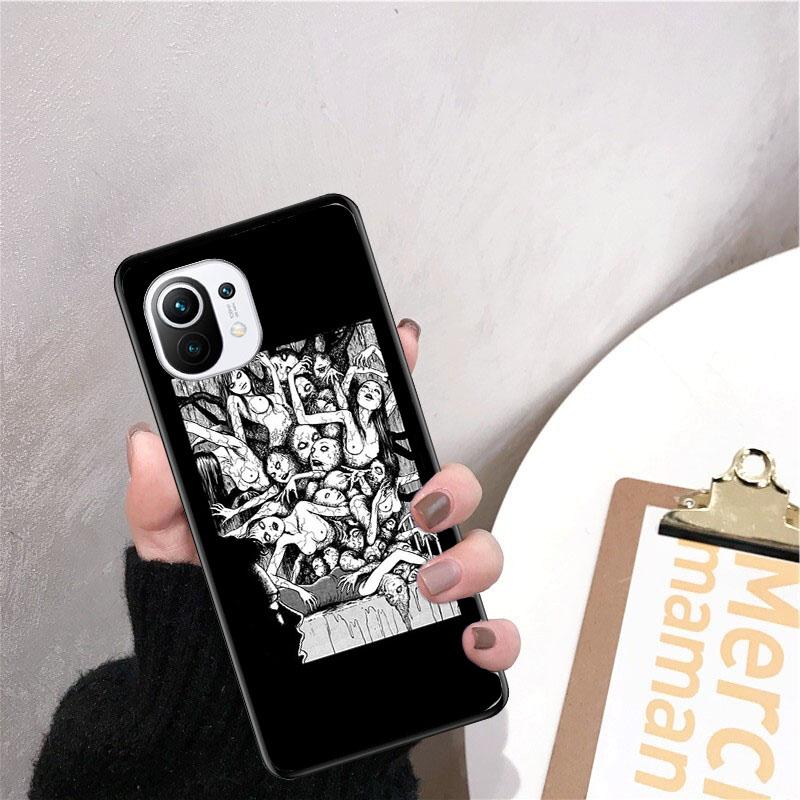 Junji Ito manga Phone Case for Xiaomi 12 Mi 10T 11T 11 Pro 10 10T 11 lite 10pro 11Ultra Poco X3 Pro Poco F3 M3