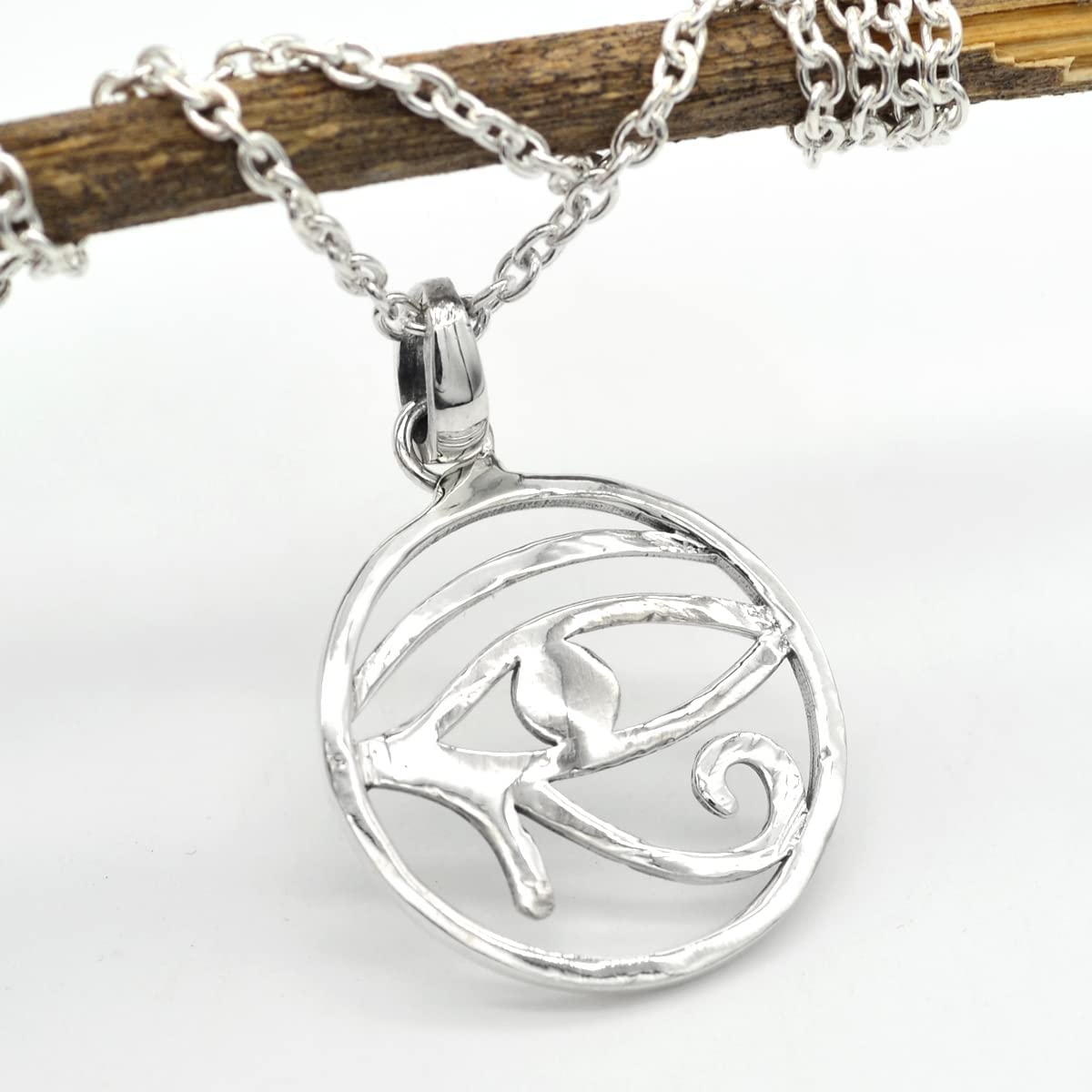 

Намисто-підвіска Evil eye Design Solid 925 Sterling Silver Gemstone Couting with Jewelry ланцюжок для жінок або дівчат срібний