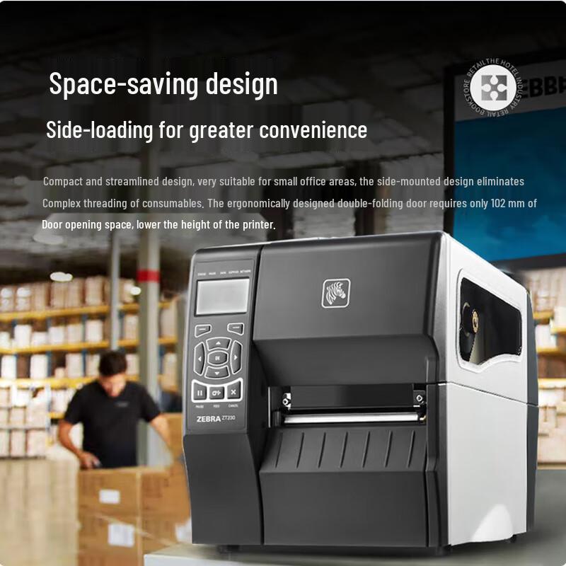 Zebra ZT230 Industrial Thermal Transfer Label Printer