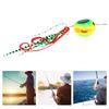 150g Fishing Lure High Carbon Steel 3D Eye Artificial Baits for River Sea Lake FishingYellow Green