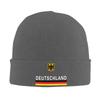 Deutschland Flag And Emblem GerUnisexy Knit Hat Casual Caps Unisex Women Outdoor Beanie Hats Autumn Winter Graphic Elastic Bonnet Hats