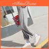 Cotton Blend Womens Pants With Slim Fit And High Waist For Casual Wear