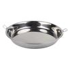 Stainless Steel Tray for Pizza and Grill with Handle Supports Even Heat Distribution Suitable for Cooking Baking and Serving