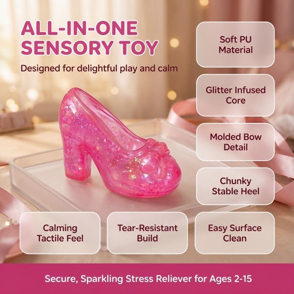 Hand Relax High Heels Squeeze Toy Slow Rising Slow Rebound Toys High Heels Squishy Toy Home Use