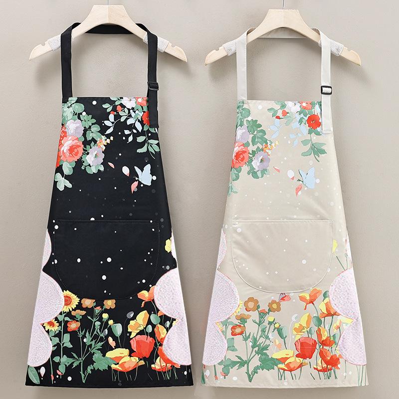 Women's Waterproof Oil-Proof Apron: Wash-Free & Dirt-Resistant for Kitchen, Home, or Work