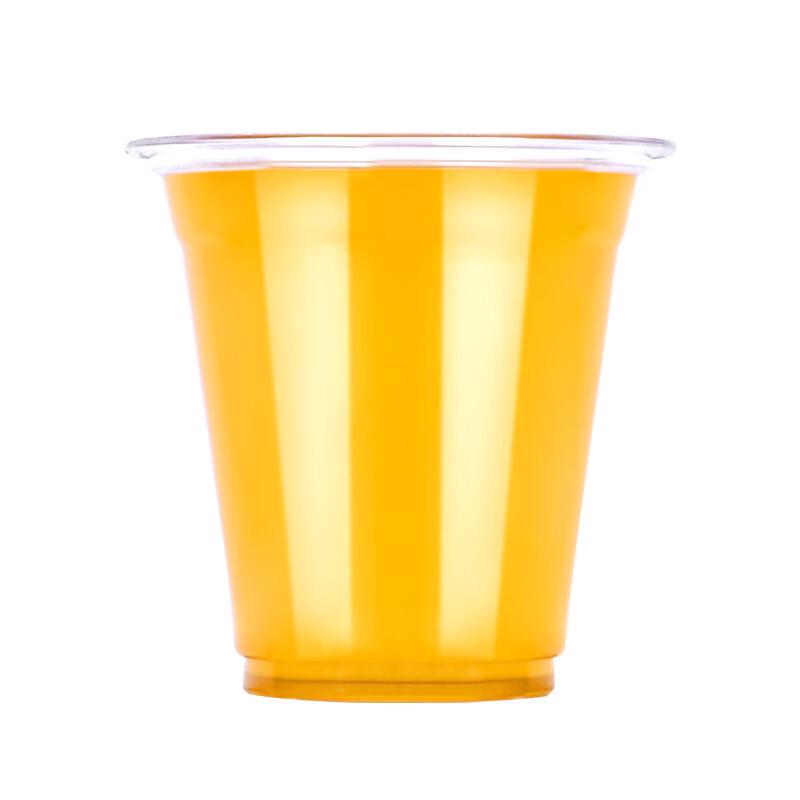 WS 78mm PET Transparent Disposable Drink Cups (1000 Count)