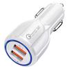 Încărcător Auto Universal QC 3.0 3.1A Port Dual USB Încărcare Rapidă Adaptor Priză